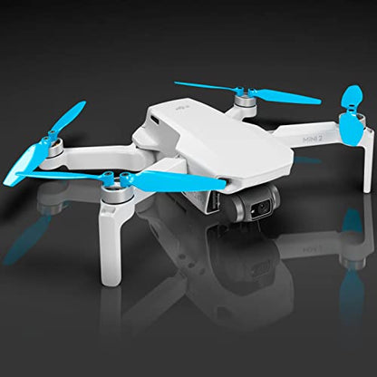 Master Airscrew Stealth Propellers for DJI Mini 2, Mini 2 SE, Mini SE & Mini 4K - Blue, 4 propellers in set - color: Blue