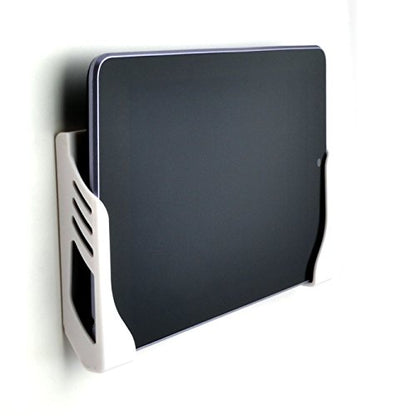 Dockem Koala Tablet Wall Mount - Screw-in Version: Universal Dock for iPads, iPad Air/Mini/Pro, Samsung Galaxy Tab/Notes, Android Tablets and More [White Brackets] - color: White
