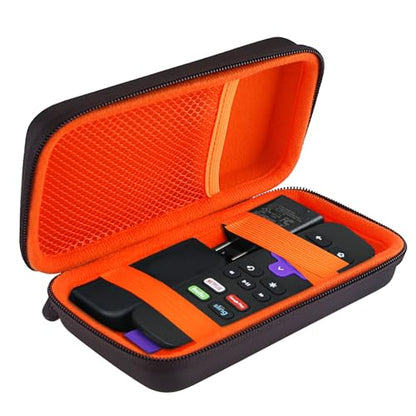 BOVKE Case for Roku Voice Remote/Roku Voice Remote Pro 2nd Ed, Black - color: Black