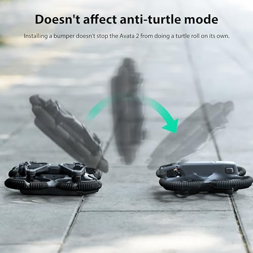 STARTRC Avata 2 Propeller Guard Protector for DJI Avata 2 Drone Protective Bumper Anti-Collision Shockproof Prop Protector for DJI Avata 2 Fly More Combo Accessories, black