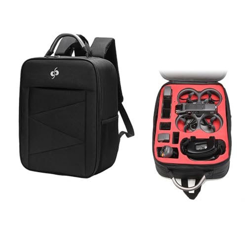 Carrying Case Backpack for DJI Avata 2, Portable Travel Storage Bag Protective Cover for Avata 2 Drone/Fly More Combo, for Goggles 3, FPV Remote Controller Accessories Organizer Case