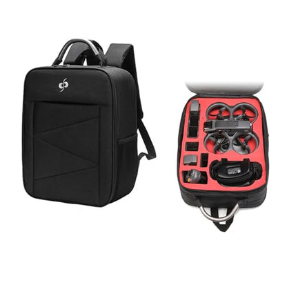 Carrying Case Backpack for DJI Avata 2, Portable Travel Storage Bag Protective Cover for Avata 2 Drone/Fly More Combo, for Goggles 3, FPV Remote Controller Accessories Organizer Case
