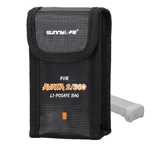 Fireproof Safe Bag for DJI Avata 360 Battery Accessories-Small - size: Small (for 1)