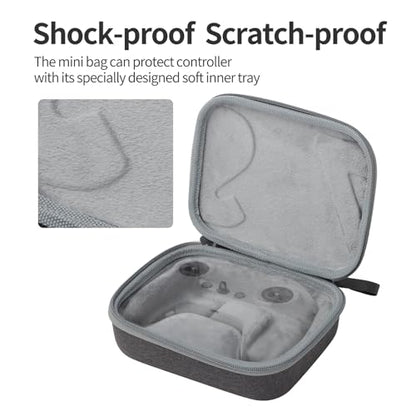 CAPART Portable Carry Case for DJI FPV Remote Controller 3 / 2, Hard Shell Storage Case Travel Bag Compatible with DJI Avata 2/1 Drone RC Controller (NOT for RC Motion 3)