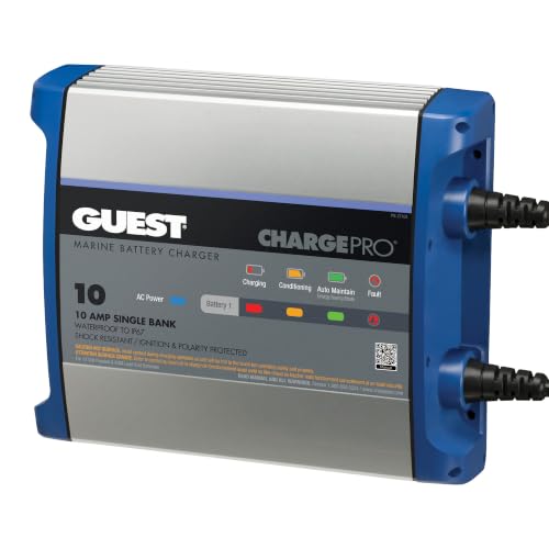 Guest 2710A Guest On-Board Battery Charger 10A / 12V; 1 Bank; 120V Input - style: ChargePro 10