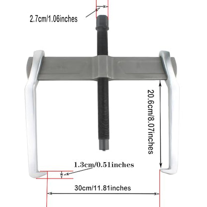 14-Inch 2-Jaw Gear Puller, Bearing & Pulley Removal Tool - size: 14inches
