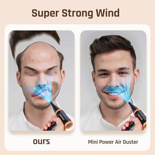 Compressed Air Duster - Electric Air Duster, 50 mph 110000RPM Super Power