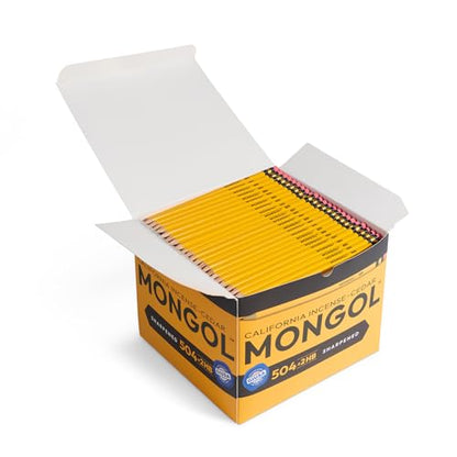 Mongol Classic Incense Cedar #2 Pencil - 504-Pack - Pre-sharpened - size: 1 Count (Pack of 504)