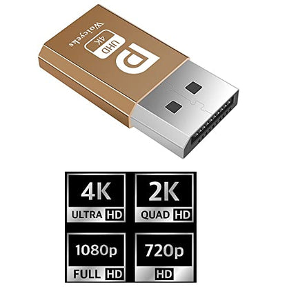 Displayport Dummy Plug,Headless Ghost Display EDID Emulator - size: 8 pack