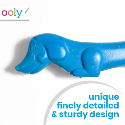 OOLY Pawsome Pups Dog-Shaped Crayons for Kids, Set of 6 - style: Pawsome Pups