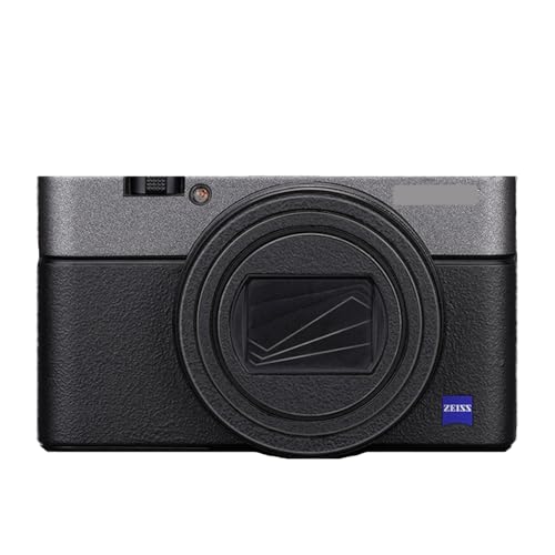 Anti-Scratch Camera Cover Skin Sticker for Sony RX100VI RX100VII Camera Protector Film Skin Decals RX100M6 RX100M7(Deep Grey+Frosted Black) - color: Deep Grey+Frosted Black