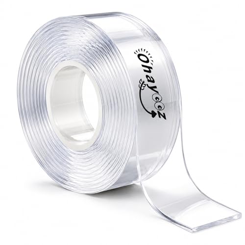 Ohayooz® Extra Strong Double Sided Tape Heavy Duty Removable 10FT - size: Ohayooz Extra Strong 10 Feet
