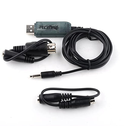 Flysky USB Flight Simulator Adapter Cable 2.4G SM100 for FS-i6 FS-i10 FS-i6 FS-i4 FS-T6 FS-CT68 FS-T4B FS-GT3 Remote Controller