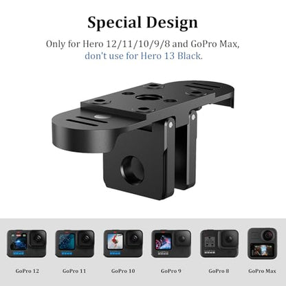 HSU Replacement Folding Fingers for GoPro Hero 12/11/10/9/8 Black/GoPro Max