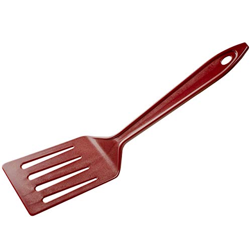 Hutzler Lopol Spatula Nylon Turner, 11", Dark Red, 2 Pack - color: Dark Red