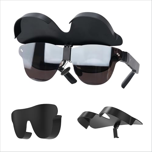 BonFook HiBloks Light Blocker Lens Shade for RayNeo Air 4/4 Pro AR Glasses