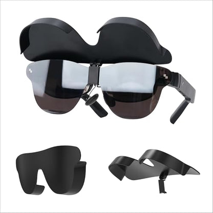BonFook HiBloks Light Blocker Lens Shade for RayNeo Air 4/4 Pro AR Glasses