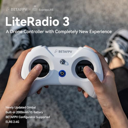 BETAFPV LiteRadio 3 Radio Transmitter for FPV Drone - Mode 2 ELRS 2.4G V3