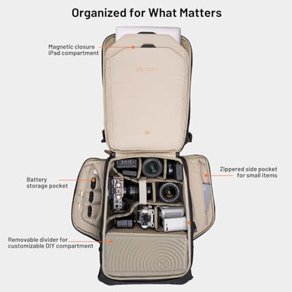 PGYTECH OneGo 2 Camera Backpack 20L Waterproof Camera Bags Photography Bag - color: Pine Green, size: 20L Camera Backpack