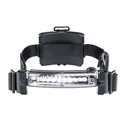 Fox Fury 410-L06 Command LoPro Fire and Impact Resistant Waterproof White LED Helmet Light, 65 Lumens - style: White LED 65 Lumens