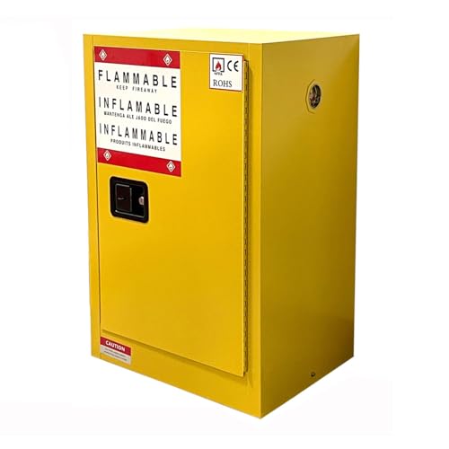 Flammable Safety Storage 23" x 18" x 35.3" Industry Hazardous Cabinet - size: 23"*18"*35.3"