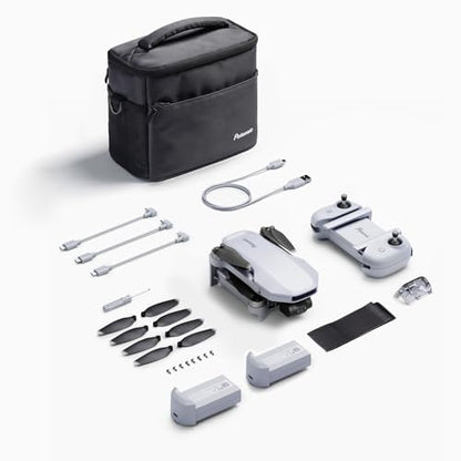 Potensic ATOM 4K GPS Drone, 3-Axis Gimbal, 6KM Transmission, 64 Mins Flight - size: ATOM (Two Batteries)