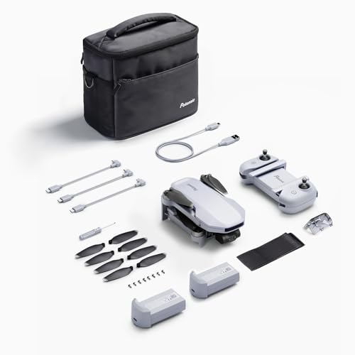 Potensic ATOM 4K GPS Drone, 3-Axis Gimbal, 6KM Transmission, 64 Mins Flight - size: ATOM (Two Batteries)