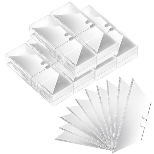 Vickay 90 Pack Utility Knife Blades, SK5 Box Cutter Blades, Razor Blades - color: Silver, size: 90 Pack