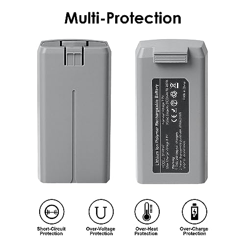 Mini 4K Battery, 2400mAh 7.7V Intelligent Flight Replcement Battery, Compatible with DJI Mini 4K/2/SE/2 SE - size: 1 Pack