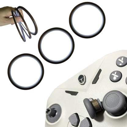 3 rolls Teflon Tape, Wear and Heat Resistant, Precision Rings, Cut at Will, Joystick Protector Compatible with Playstation 4(PS4), PS5, Xbox One, Series X, Switch, Switch Pro, Scuf Controller Grips-br - color: 3 Brown Roll Wear-resistant Tapes
