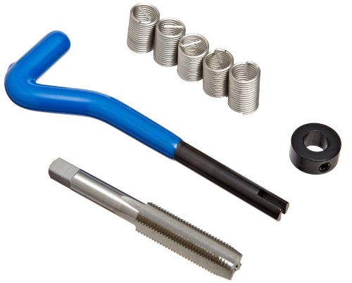 E-Z Lok EK31120 Helical Threaded Insert Kit, 304 Stainless Steel, 7/16"-20 Thread Size, 0.875" Installed Length (Pack of 5) - size: 7/16"-20 Thread Size, 0.875" Installed Length, style: Pack of 5