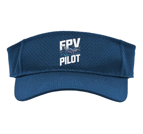 FPV Pilot Drone Racing Freestyle Quadcopter FPV Pilot Sport Sun Visor - color: Navy Blue
