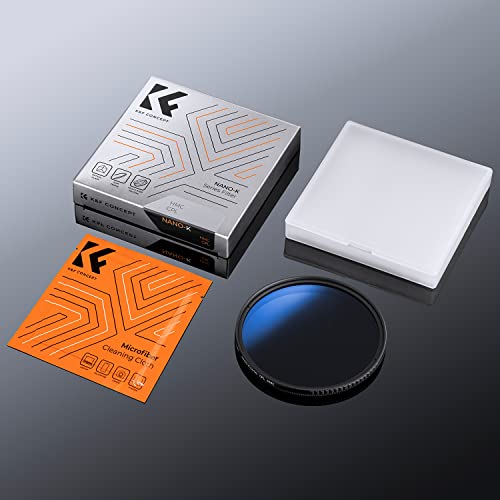 K&F Concept 37mm Circular Polarizer Lens Filter Ultra-Slim Optical Glass - size: 37mm