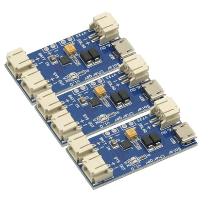 3Pcs 500Ma Mini Solar Lipo Charger Board CN3065 Lithium Battery Charge Chip DIY Outdoor Charging Board Module