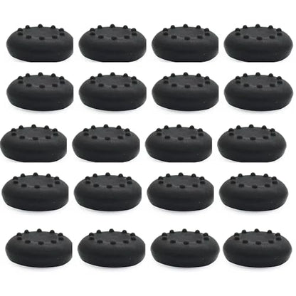 20PCS Controller Thumb Grips Caps, Anti-Slip Silicone Controller Key Cover, Joystick Replacement Cap Thumb Grip Compatible with PS3/PS4/PS5/360/ONE/Pro (Black