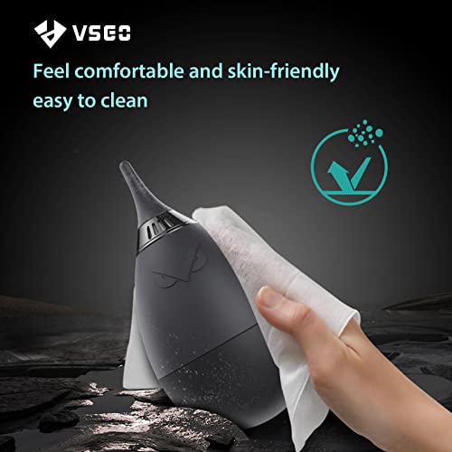 VSGO Camera Air Blower for Lens and Sensor Cleaning, Black - color: Black