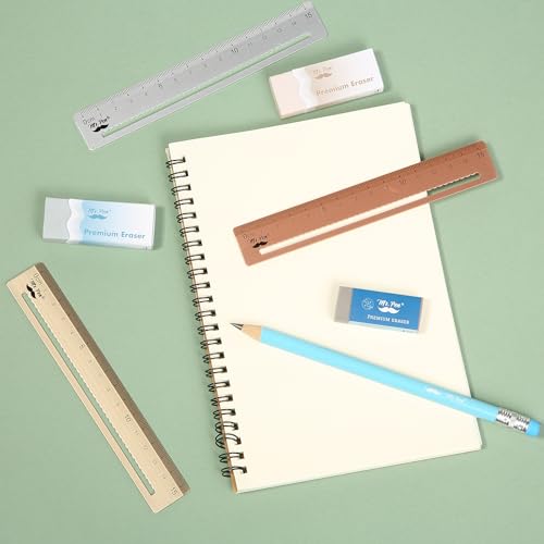 Mr. Pen- Steel Rulers, 3 pcs, 15cm, Silver, Gold, Rose Gold