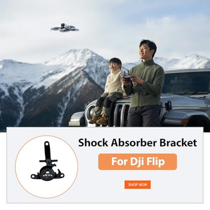 Gimbal Shock Absorber Bracket Replacement For Dji Flip,Gimbal Vibration Damping Shock-proof Mount For Dji Flip Drone PTZ Accessories