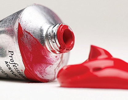 Winsor & Newton Professional Acrylic Paint, 60ml, Cadmium Red Medium - color: Cadmium Red Medium, style: 2-oz Tube