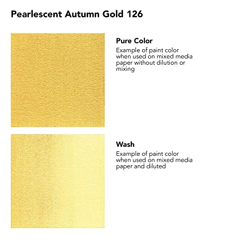 Daler-Rowney FW Pearlescent and Shimmering Liquid Acrylic Autumn Gold 1 oz.