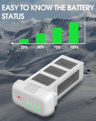 anegine Phantom 3 Battery, 4500mAh 15.2V Intelligent Flight Battery for DJI Phantom 3 Pro, Standard, Advanced, SE Drone