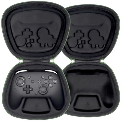 sisma Carrying Case Compatible with Nintendo Switch 2 Pro Controller, Buttons & Joysticks Full Protection, Hard Shell Original Switch Controller Travel Storage Case, Armygreen - color: Armygreen Special Edition