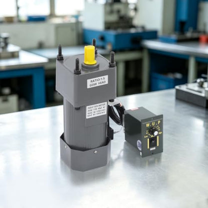 0-270RPM 250W 5K AC Variable Speed Gear Reduction Motor with Controller - color: 250W 5K