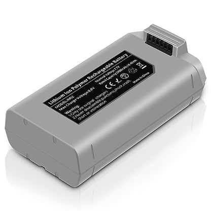 COOLSHOW 2-Pack 2400mAh Intelligent Flight Battery Rechargeable Compatible with DJI Mini 2/2 SE/SE/Mini 4K Drone,31 Mins Max Flight Time - size: 2 Batteries