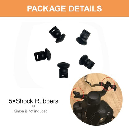 Replacement Gimbal Shock Rubber Damper for DJI Mini 5 Pro Gimbal Camera Shock Absorber Spare Parts Drone Body Accessories(5 Pcs)