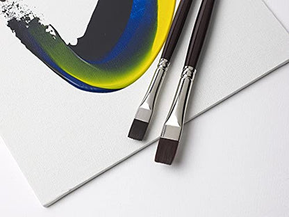 Winsor & Newton Galeria Acrylic Brush Pack, Long Handle, 3 Pack, #2 - style: #2 - Long Handle