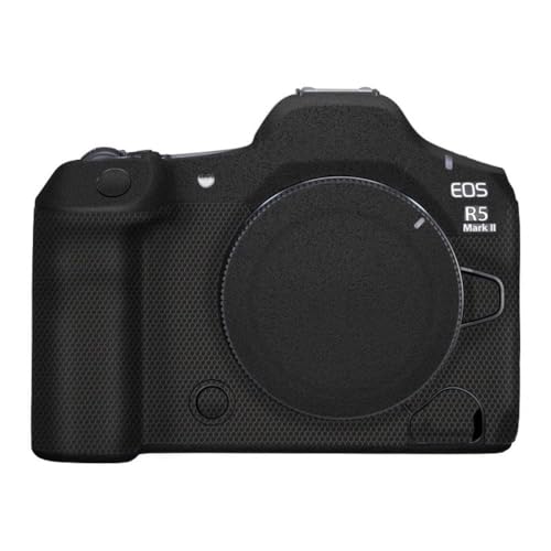 Camera Skin Wrap R5II Anti-Scratch Sticker Coat Vinly Protective Film Body Protector Decals Cover for Canon EOS R5 Mark II R5 II (Frosted Black) - color: Frosted Black