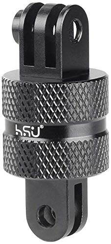 HSU Aluminum 360° Rotation Camera Mount, Vertical Swivel Tripod Adapter