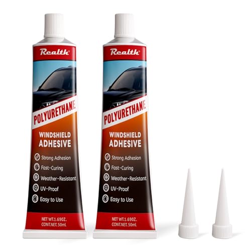 Polyurethane Windshield Adhesive & Sealant 50ML 2 Pack Weather Resistant - size: 50ml, style: 2 Pack