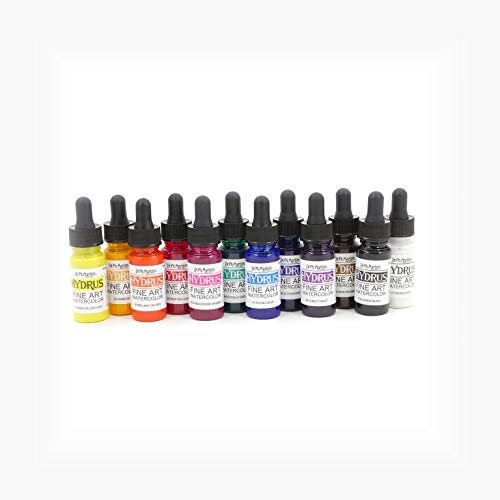 Dr. Martin's Hydrus Watercolor Paint Set 1/2 Oz. Bottles-SET 1